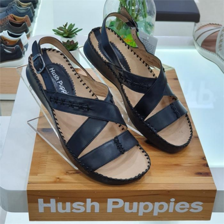 패션플러스허시파피허시파피 세이브존05 여성 광폭 통가죽 샌들 JS3K756 9474518