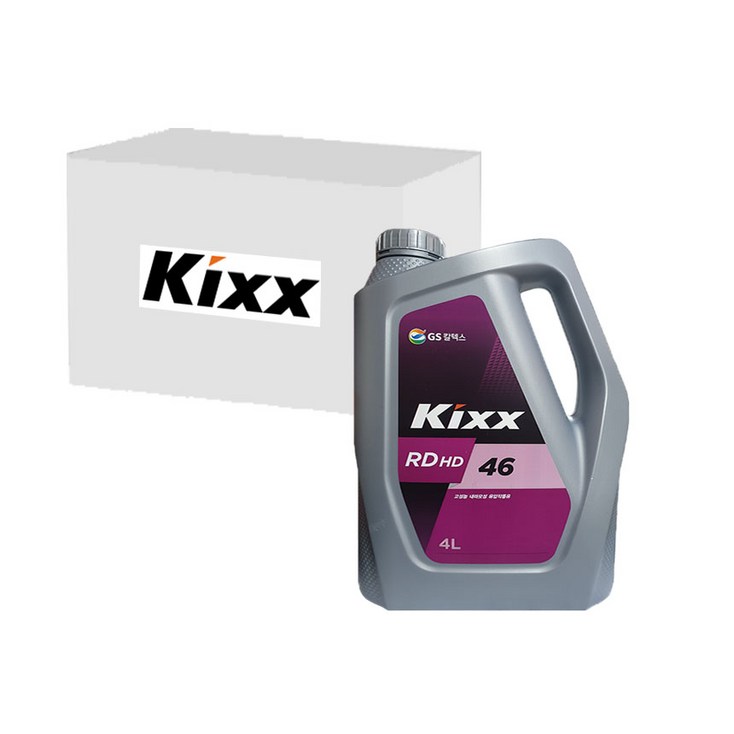 KIXX RD HD 란도46 4L 킥스 유압유 유압작동유 (4L x 4개), 4개 - 투데이밈