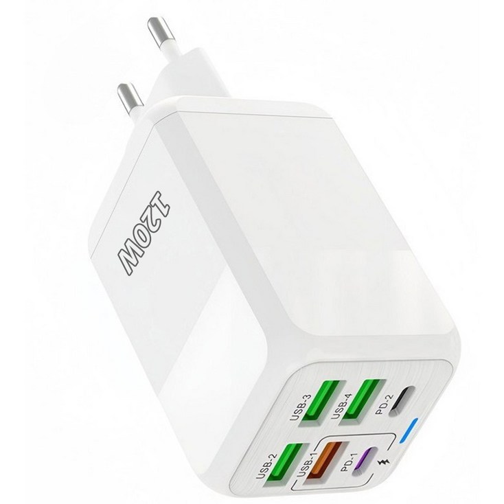 6in1 c타입 휴대폰 고속충전기120W 4USB2PD3.0 SJCDQ