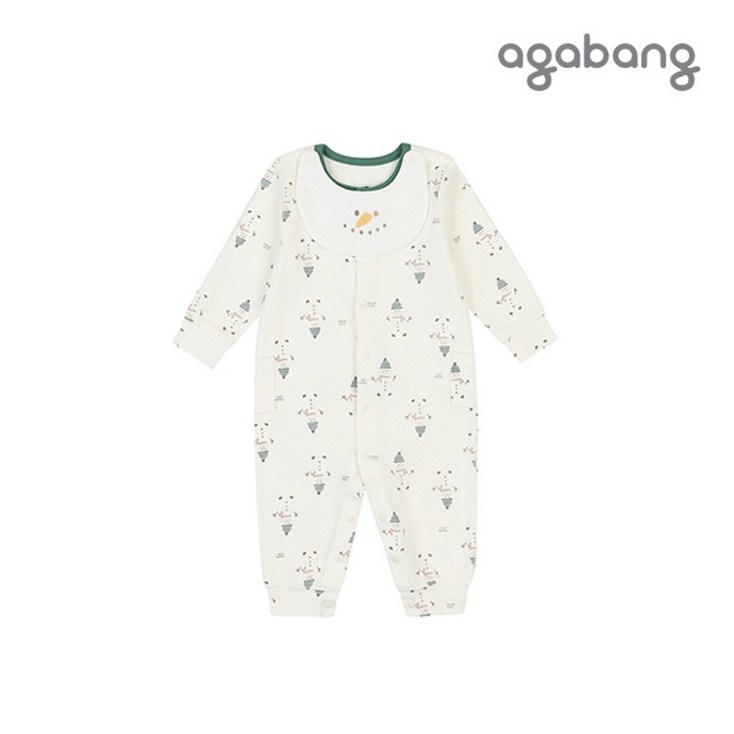 아가방 겨울신상윈터슬림우주복턱받이GREEN01Q71750973