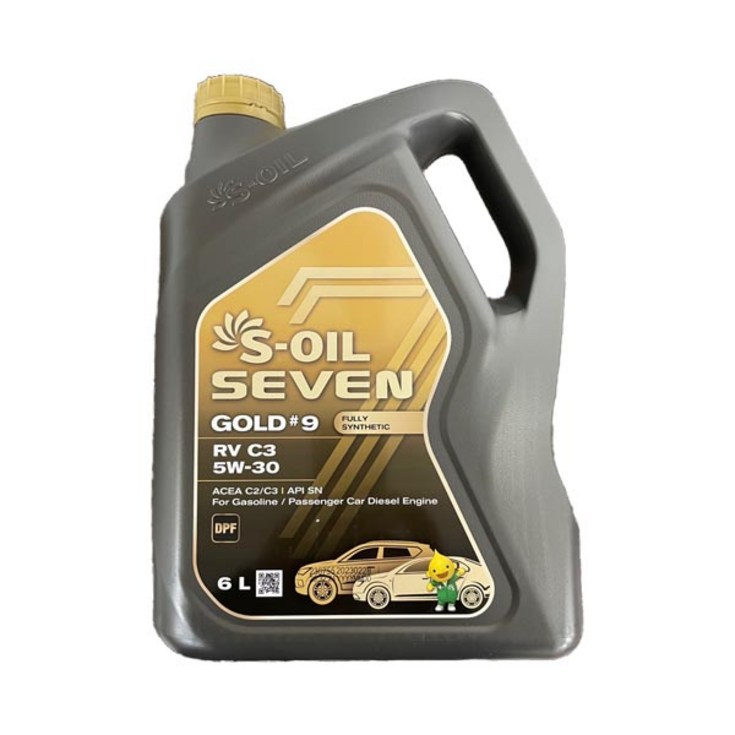 에스오일 7 GOLD 9 RV C3 5W30 6L RV용