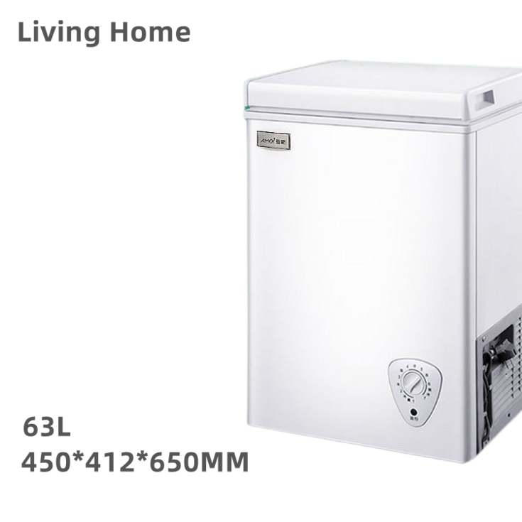 Living Home다용도 냉동고 뚜껑형 즉시설치,화이트 63L/132L, 63L