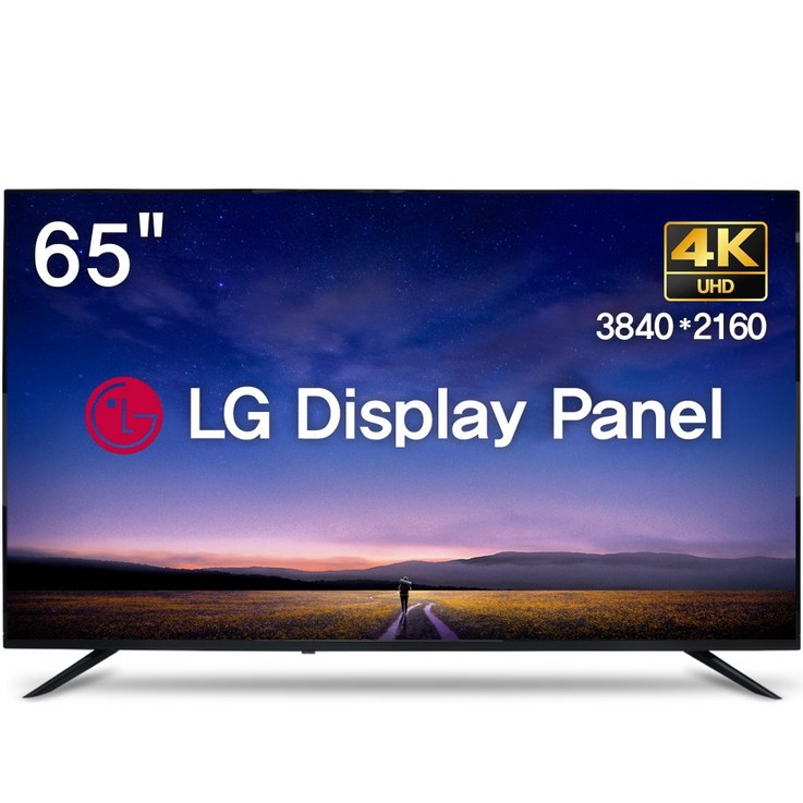 위드라이프 65인치 4K UHD TV 엘지정품패널 고화질 프리미엄티비, 165cm65인치, 벽걸이형, 방문설치, 65U상하좌우형
