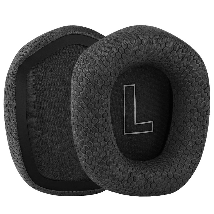Logitech G733 이어 패드 쿠션 커버 귀마개 헤드폰 헤드셋 스펀지 메쉬 블랙 좌우, 1개 Logitech G733 이어 패드 쿠션 커버 귀마개 헤드폰 헤드셋 스펀지 메쉬 블랙 좌우, 1개