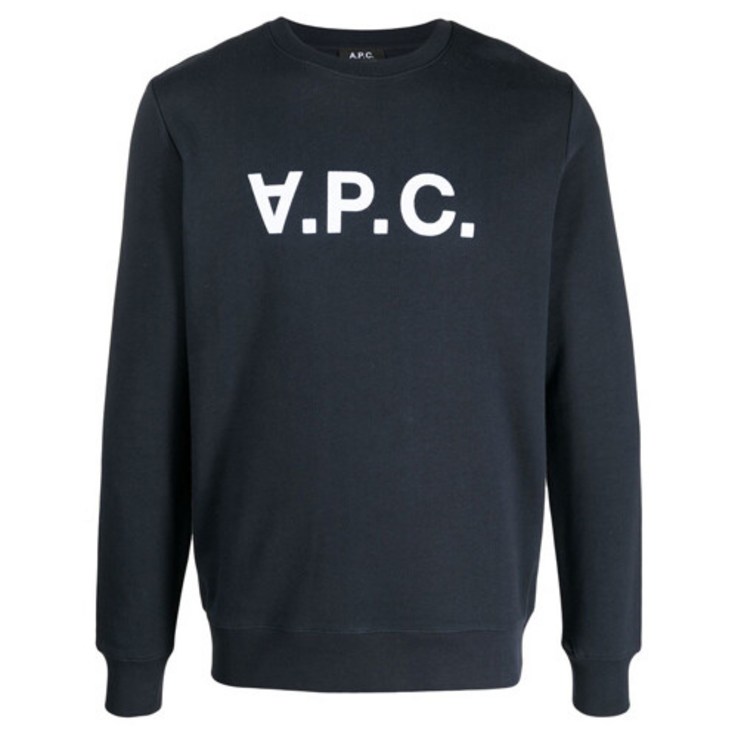 A.P.C.아페쎄 아페쎄 로고 코튼 맨투맨 COFAXH27378 IAK