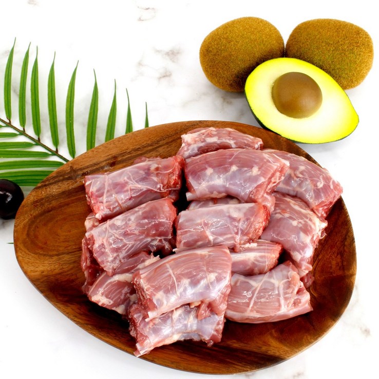 국내산 냉동 손질 절단 생 오리 목 뼈 간식 오리목뼈 대용량 1kg 2kg 5kg 10kg, 10kg, 1개
