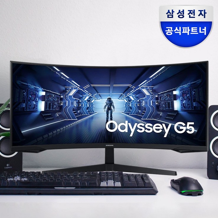 삼성전자 86.4cm QHD 오디세이 G5 게이밍 모니터