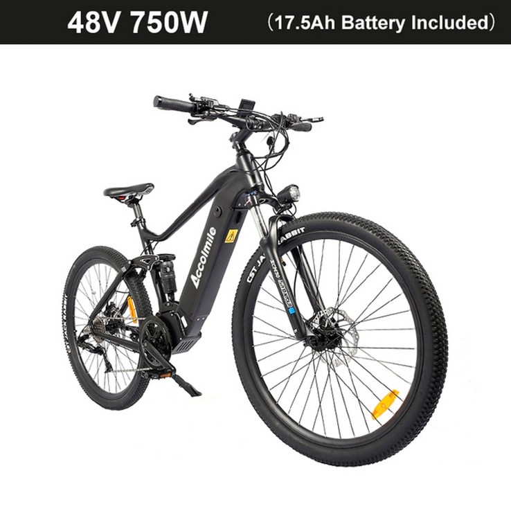 전기 자전거 모터 포함 27.5 29 인치 48v 250w 500w 750w 13ah 17.5ah