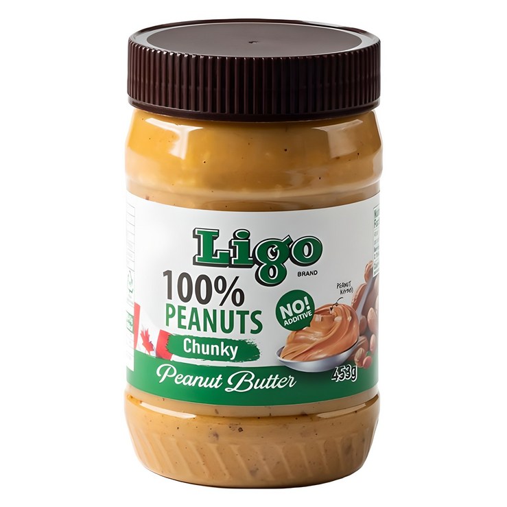 리고 땅콩버터 청키, 453g, 1개 리고 땅콩버터 청키, 453g, 1개