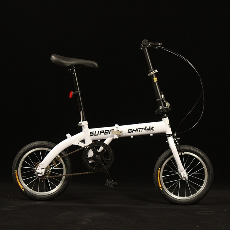민트 폴딩 자전거 경량 14인치 트라이폴드 접이식 미니벨로