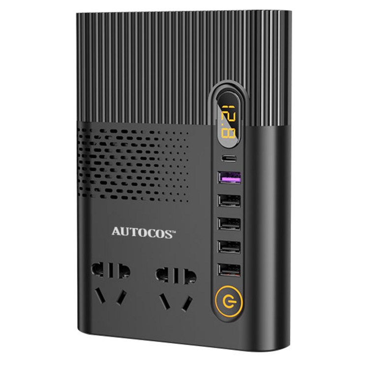 오토코스 차량용 멀티인버터 12V 24V겸용 200W AC220V 오토코스 차량용 멀티인버터 12V 24V겸용 200W AC220V