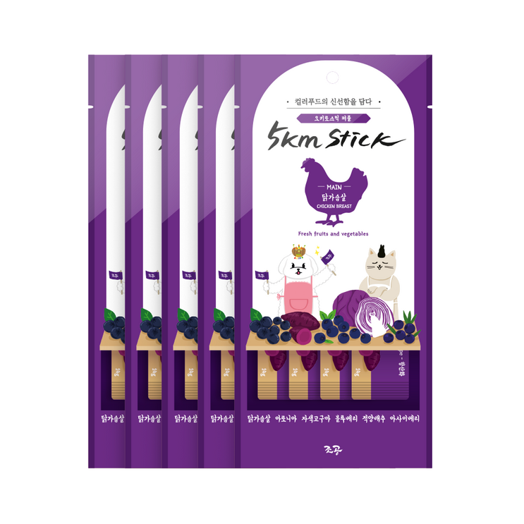 조공 반려동물 오키로스틱 짜먹는 간식 4p