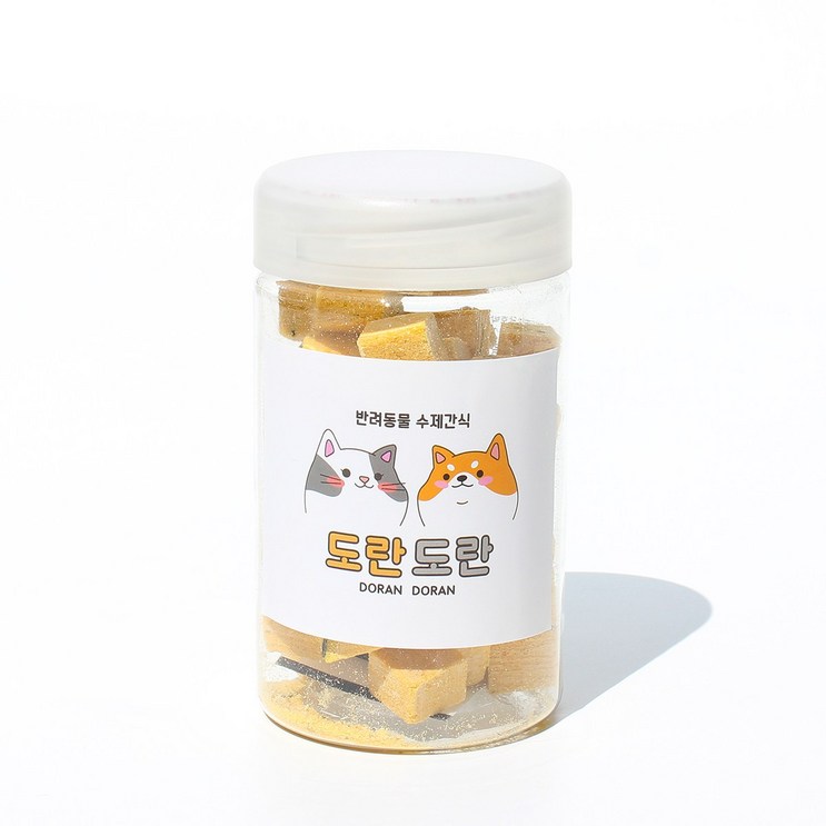 도란도란 동결건조 단호박명태큐브 35g 강아지 트릿 수제간식
