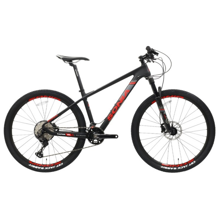 소니아 라피드89 2022 시마노XT 카본MTB 자전거 27.5인치 조립별도, 블랙미조립 소니아 라피드89 2022 시마노XT 카본MTB 자전거 27.5인치 조립별도, 블랙미조립