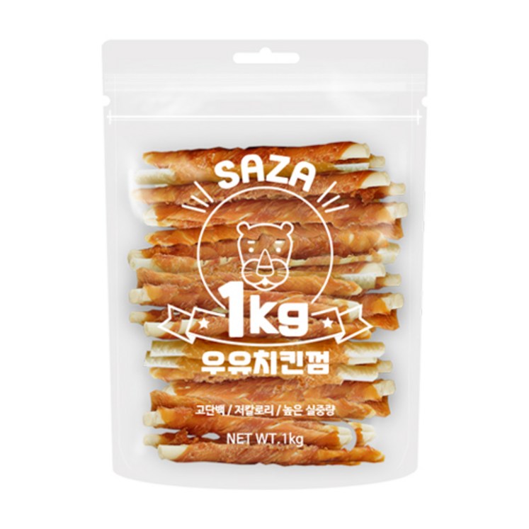 사자 강아지 대용량 실속형 간식 1kg