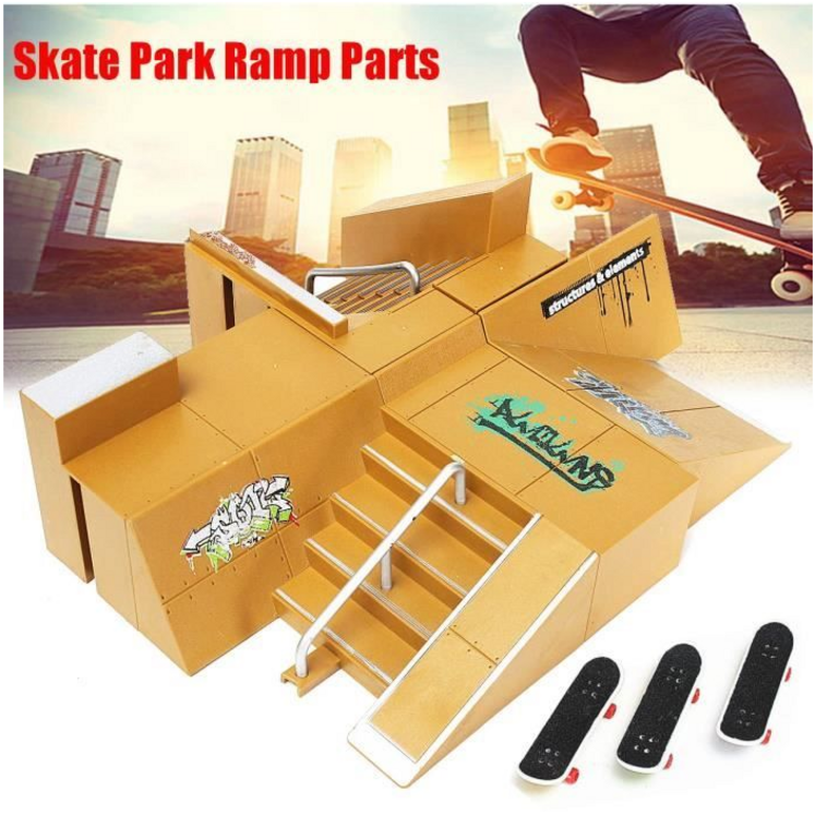 AM ANNA 핑거보드 연습장  3x 미니 보드 손가락 스케이트 보드 장난감