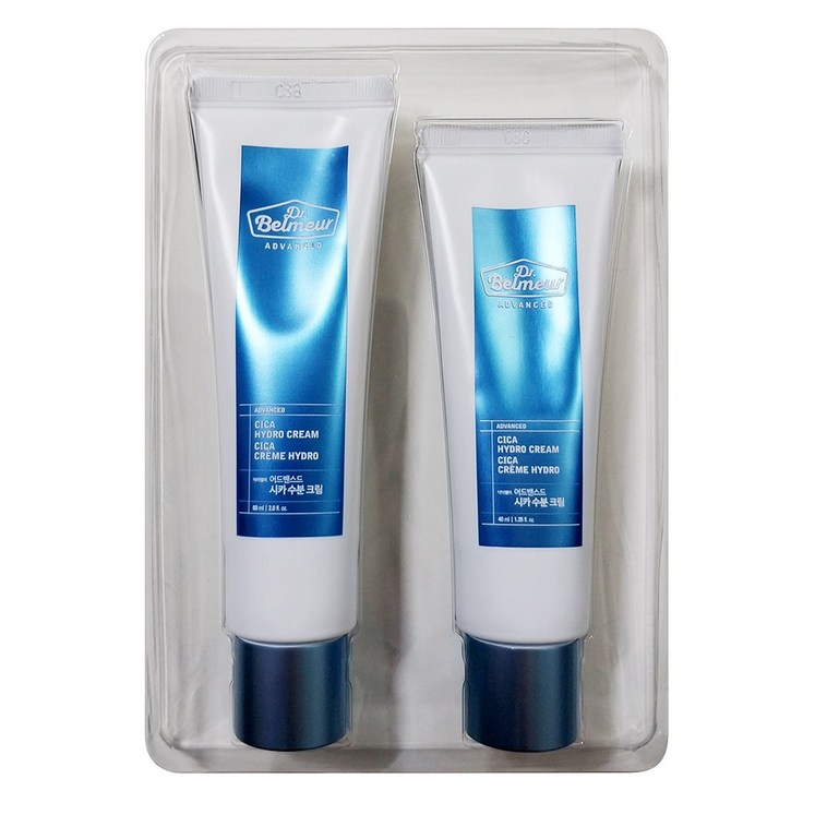 닥터벨머 어드밴스드 시카 수분 크림 60ml40ml 선물포장 무료