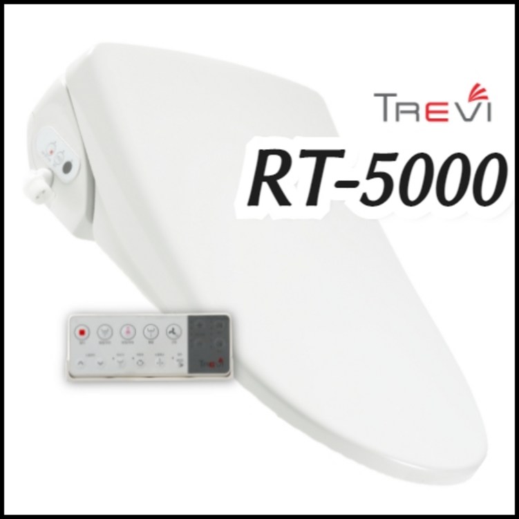 트레비 자동세척 스테인레스노즐쾌변 건조 방수 리모컨비데 RT5000, RT5000