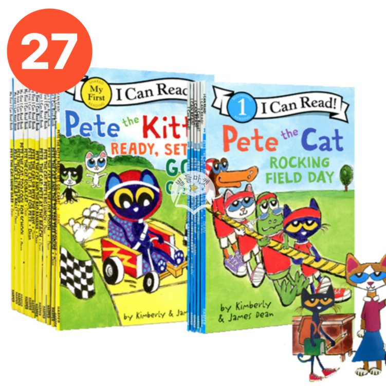 국내무배 최신 I Can Read Pete The Cat 27권 아이캔리드 피트더캣 영어원서 음원제공 국내무배 최신 I Can Read Pete The Cat 27권 아이캔리드 피트더캣 영어원서 음원제공