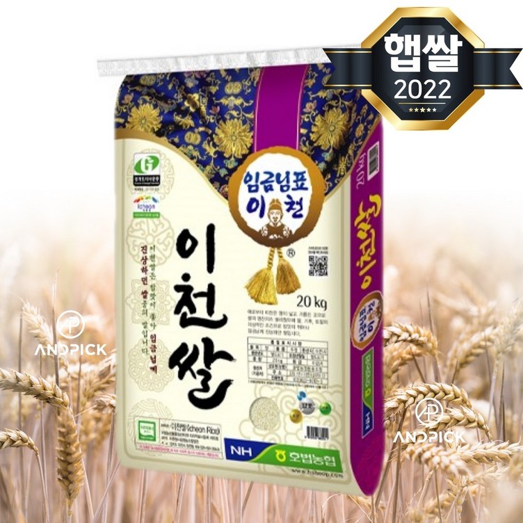 임금님표 이천쌀 20kg 농협 특등급 임금님진상미 햅쌀 20230802