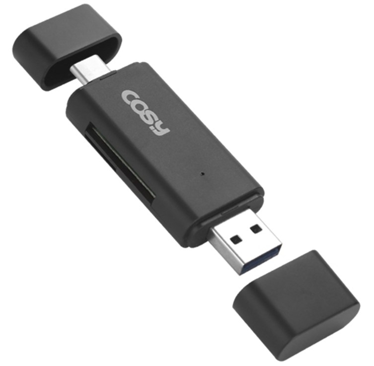 c타입sd카드리더기 코시 타입C OTG USB3.0 PC겸용 카드리더기