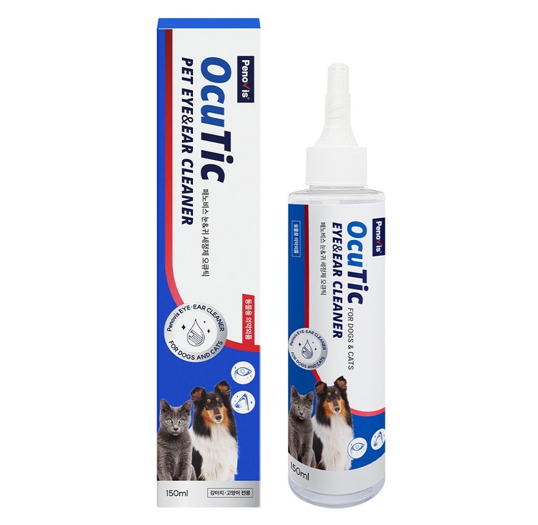 페노비스 반려동물 눈 귀 세정제 오큐틱, 150ml, 1개 페노비스 반려동물 눈 귀 세정제 오큐틱, 150ml, 1개