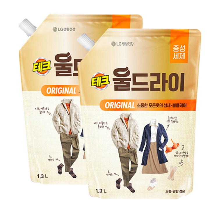 테크 울드라이 오리지널 세탁세제 리필 테크 울드라이 오리지널 세탁세제 리필