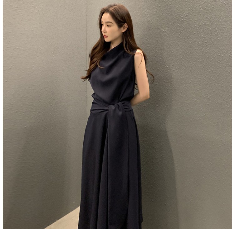 피어니스트 파일카라 나시 롱 원피스