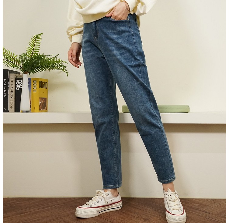 여성용 스판이 남달라 배기핏 스판 청바지 No3C8303