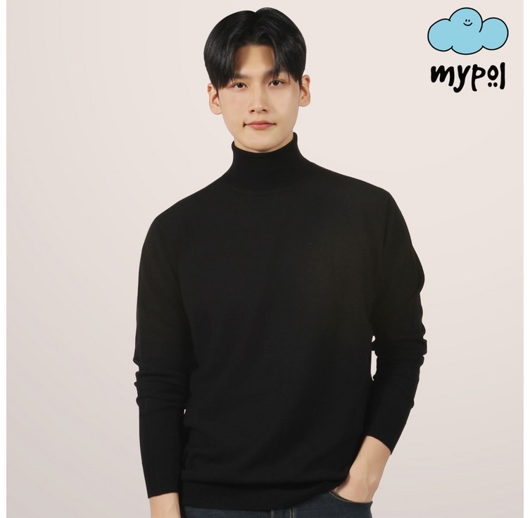 마이폴 비스코스 니트 목폴라 남여공용