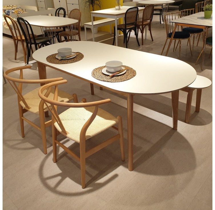 루니타원테이블1600 6인식탁