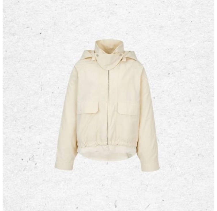 매장정품 보브 VOV 백 레터링 프린트 디태처블 후드 점퍼 7155120003 1305499