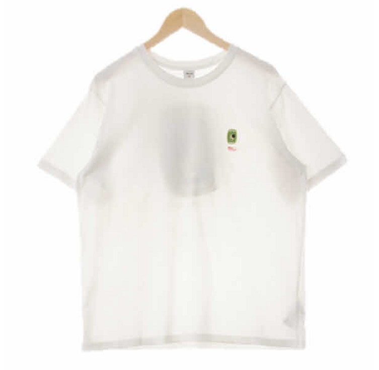 엠엠엘지 0922 mmlg 화이트 프린팅 면 chatplay라운드반팔티 M 수지네 구제