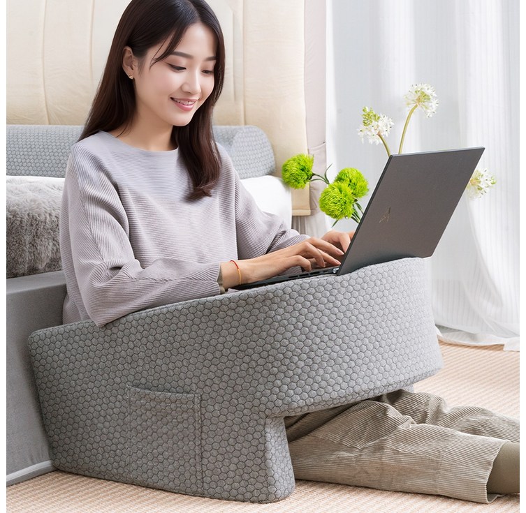 텍스스테드 독서 쿠션테이블 침대 스터디쿠션