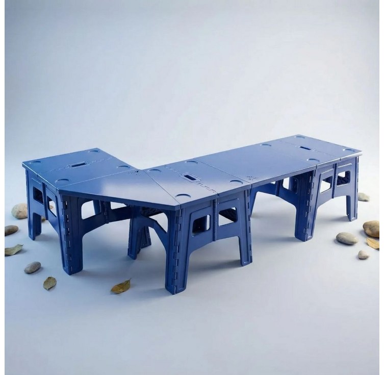 맛있쇠 캠핑 테이블 연결 롱 삼각 브릿지 다이소 캠핑테이블 호환