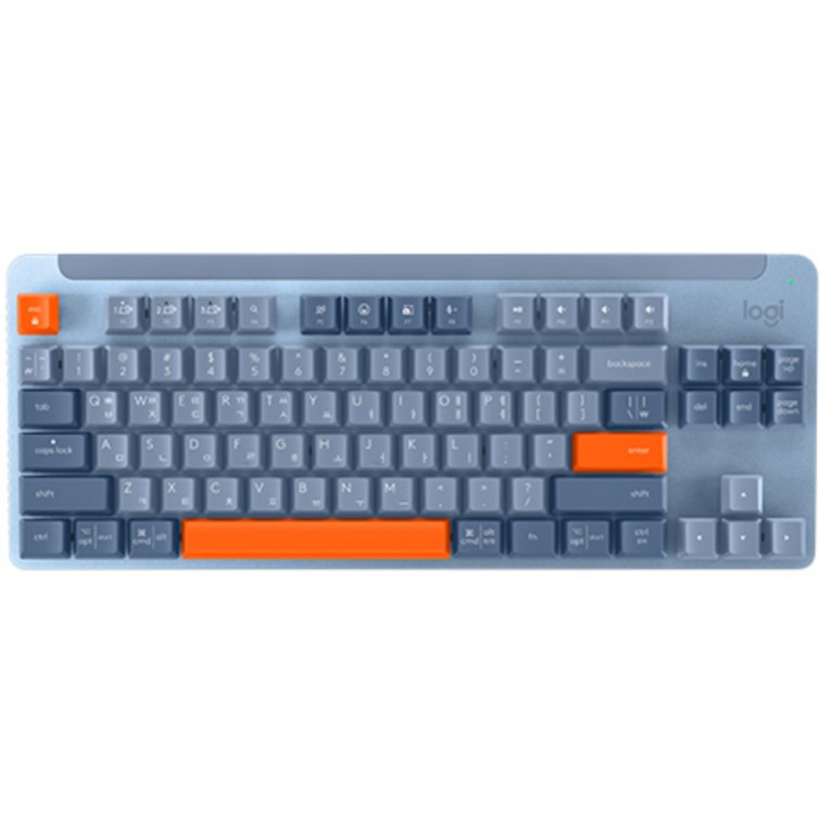 로지텍 SIGNATURE K855 무선 기계식 TKL 키보드, 텐키리스, 블루그레이, 920011223 로지텍 SIGNATURE K855 무선 기계식 TKL 키보드, 텐키리스, 블루그레이, 920011223