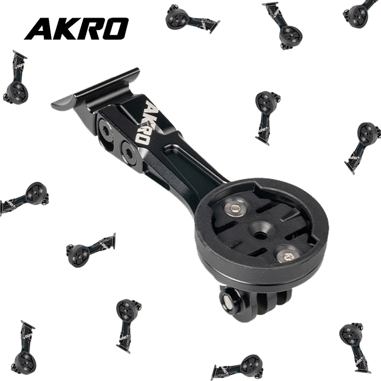 AKRO 콜나고 CC01 일체형 핸들바 전용 트리플 마운트