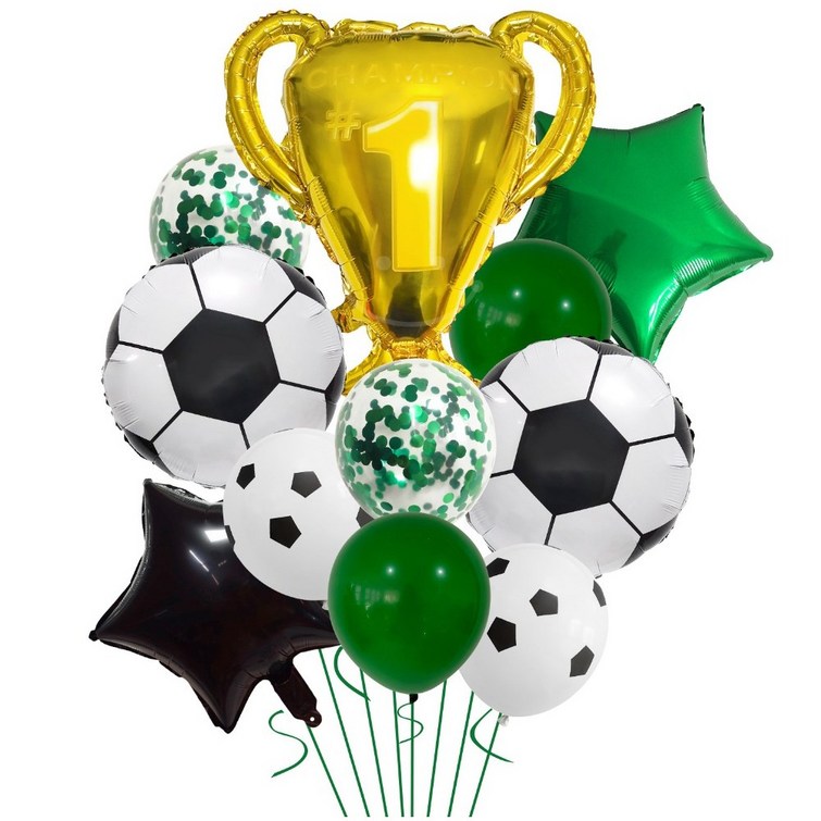 스포츠 챔피언 축하파티 은박풍선세트 에브리띵스마일 1225, 1세트, 축구 스포츠 챔피언 축하파티 은박풍선세트 에브리띵스마일 1225, 1세트, 축구