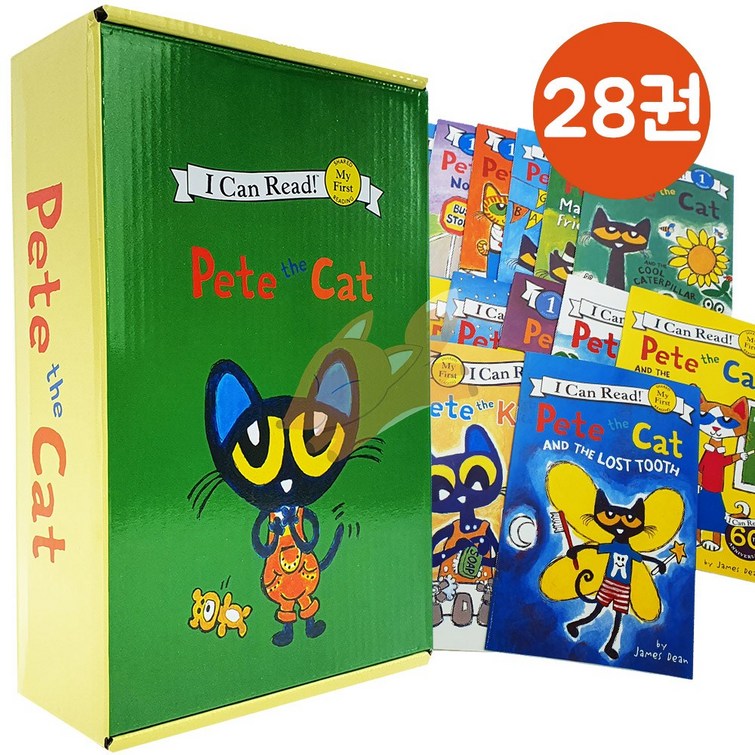 여우별밤  I Can Read Pete The Cat 피트더캣 28권세트 영어원서 아이캔리드 음원제공
